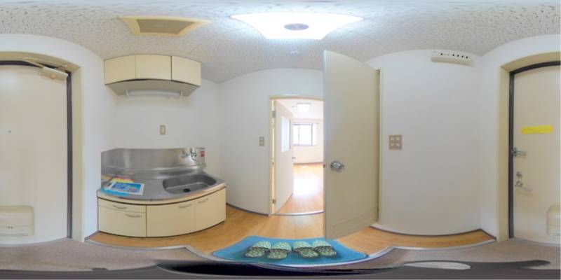 パノラマ画像玄関