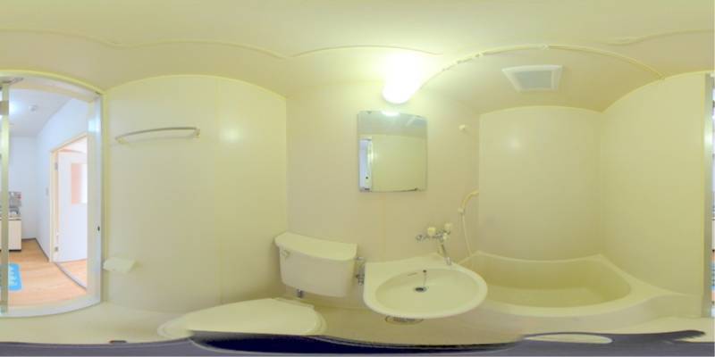 パノラマ画像バスルーム