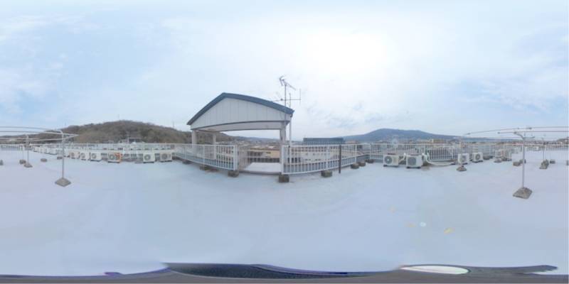 パノラマ画像屋上