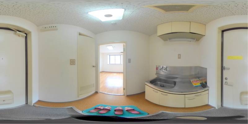 パノラマ画像玄関