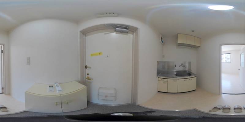 パノラマ画像玄関