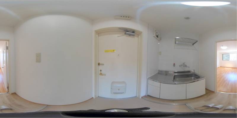 パノラマ画像玄関