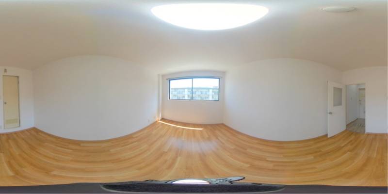 パノラマ画像洋室