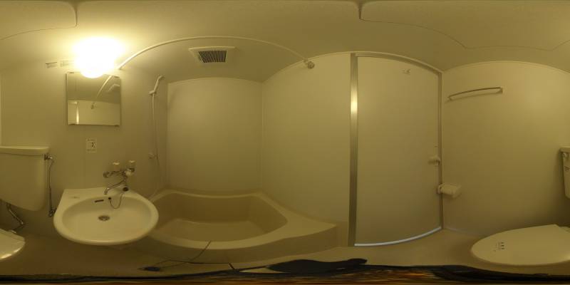 パノラマ画像洗面所