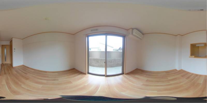 パノラマ画像洋室