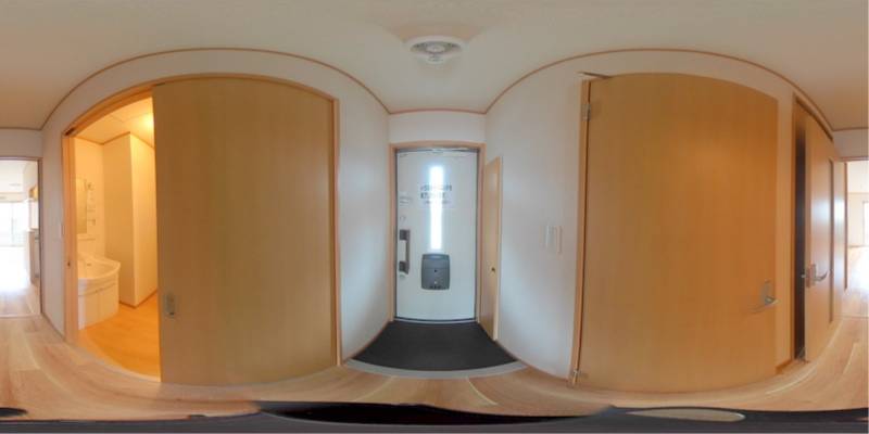 パノラマ画像玄関