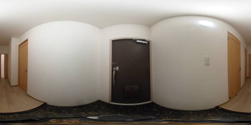 パノラマ画像玄関