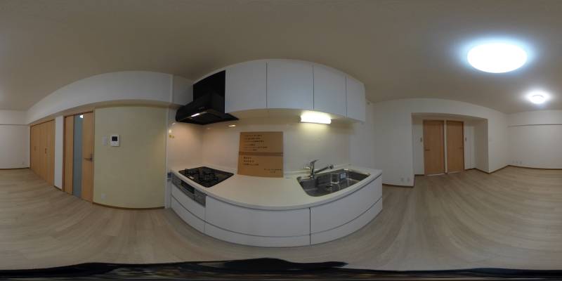 パノラマ画像リビング