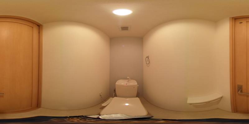 パノラマ画像トイレ