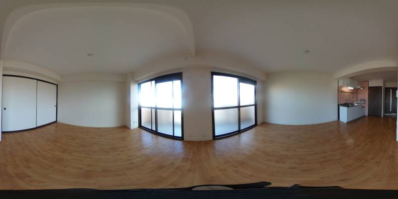 パノラマ画像リビング