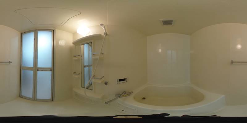 パノラマ画像バスルーム