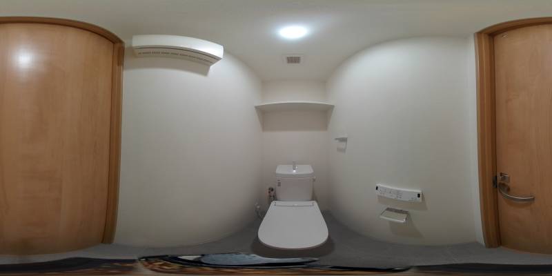 パノラマ画像トイレ