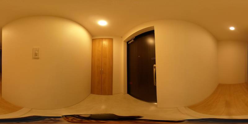 パノラマ画像玄関