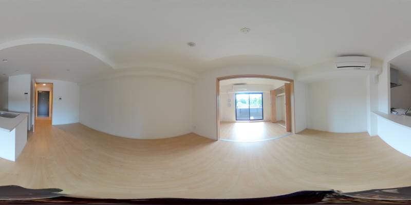 パノラマ画像リビング