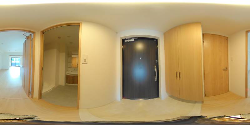 パノラマ画像玄関