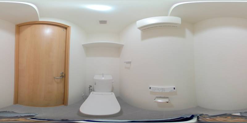 パノラマ画像トイレ