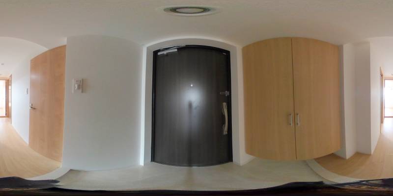 パノラマ画像玄関