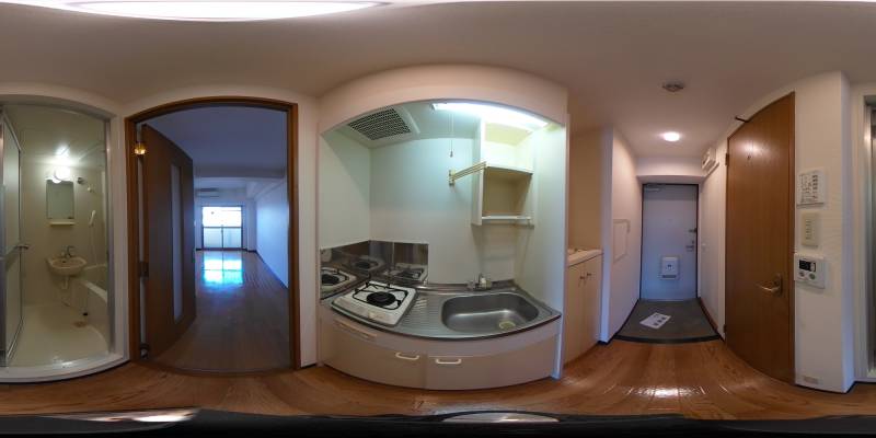 パノラマ画像キッチン