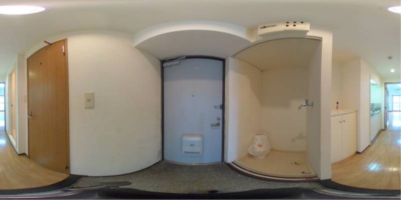 パノラマ画像玄関