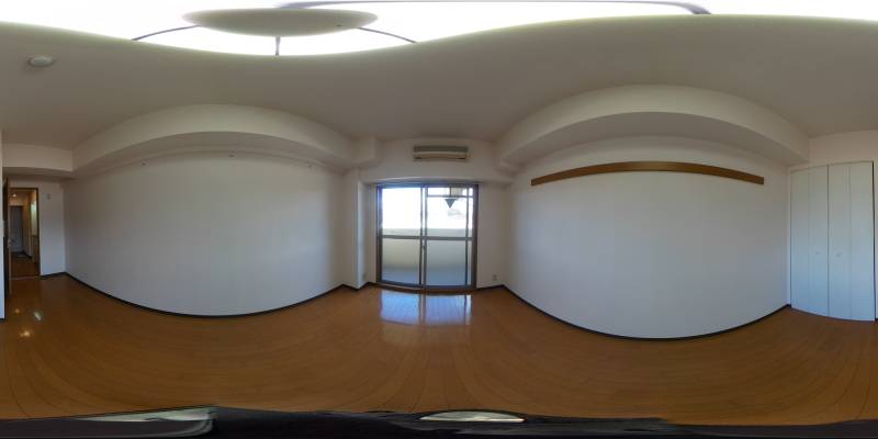 パノラマ画像洋室