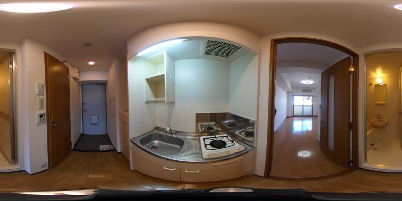 パノラマ画像玄関