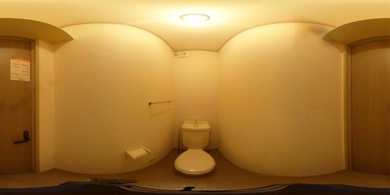 パノラマ画像トイレ