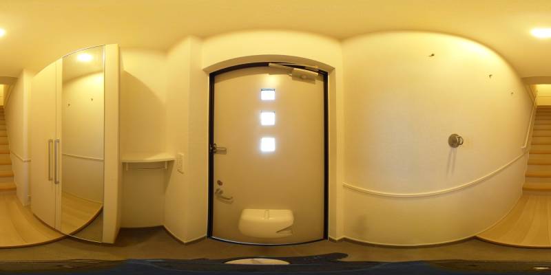 パノラマ画像玄関