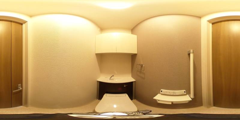 パノラマ画像トイレ