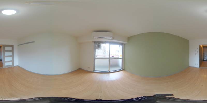 パノラマ画像洋室