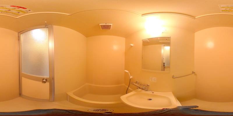 パノラマ画像バスルーム