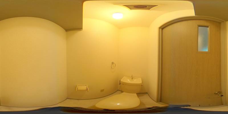 パノラマ画像トイレ