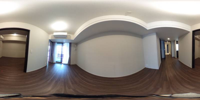 パノラマ画像リビング