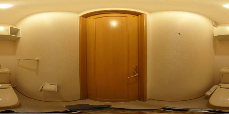 パノラマ画像トイレ