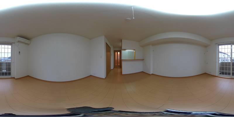 パノラマ画像洋室