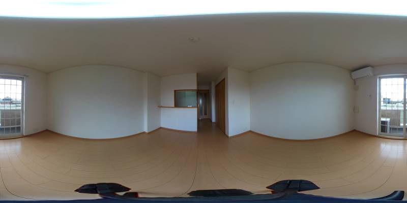 パノラマ画像洋室