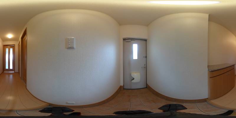 パノラマ画像玄関