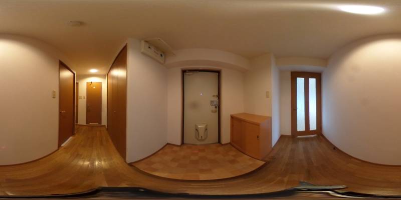 パノラマ画像玄関