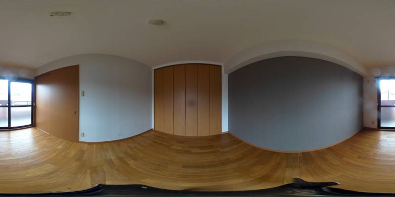 パノラマ画像洋室