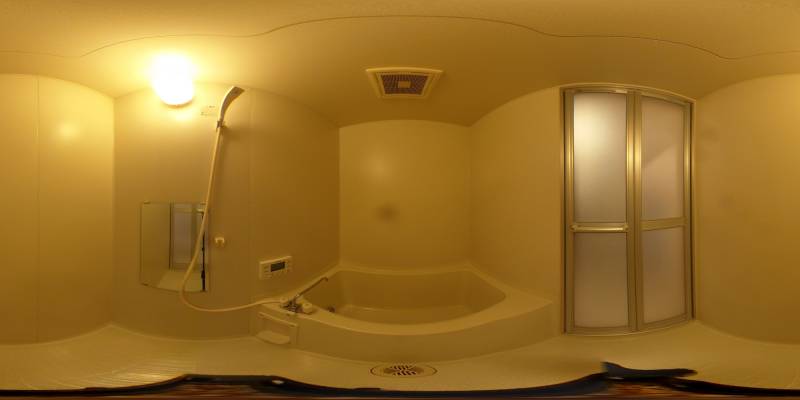 パノラマ画像バスルーム