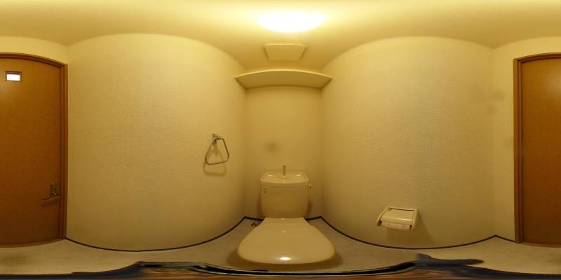 パノラマ画像トイレ