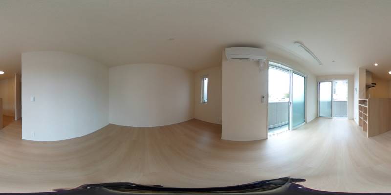 パノラマ画像リビング