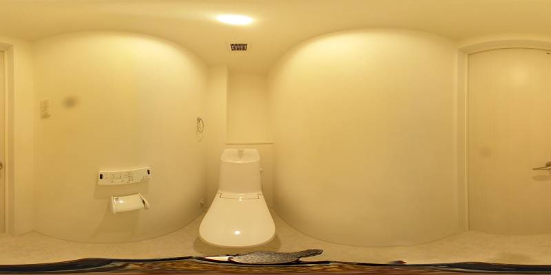 パノラマ画像トイレ