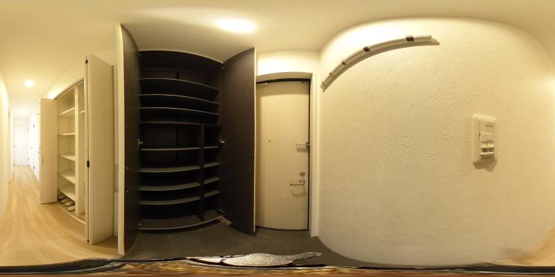 パノラマ画像玄関