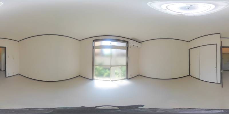 パノラマ画像洋室