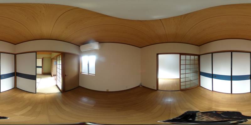 パノラマ画像洋室