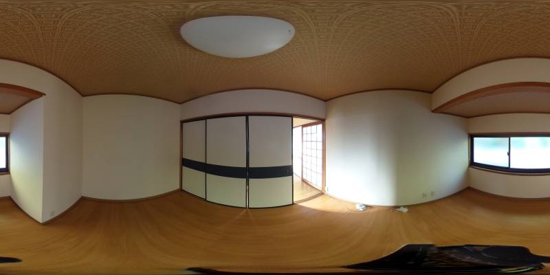 パノラマ画像洋室