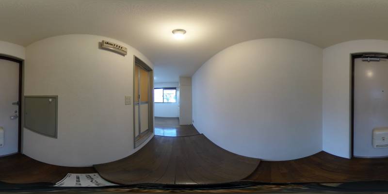 パノラマ画像玄関