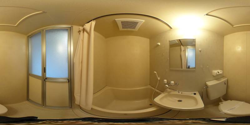 パノラマ画像バスルーム