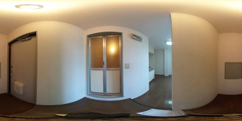 パノラマ画像玄関