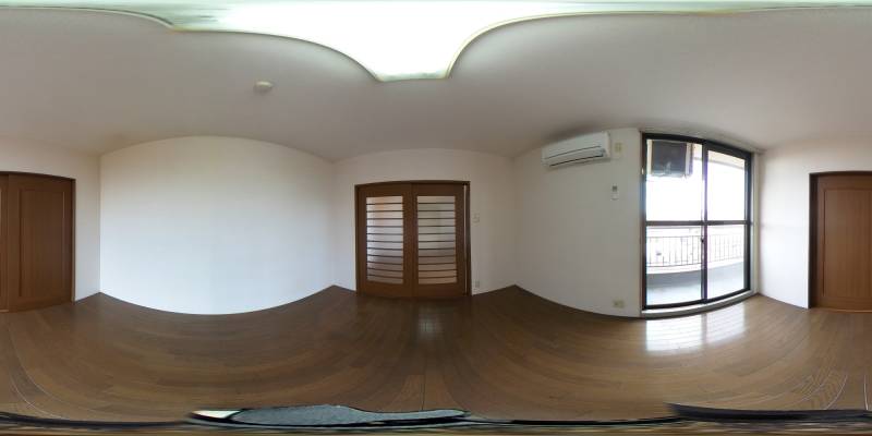 パノラマ画像洋室